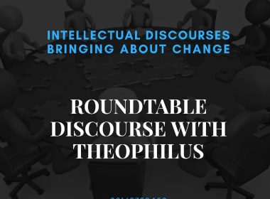 Flier for Roundtable Discourse with Theophilus
