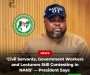 ‘Civil Servants, Government Workers and Lecturers Still Contesting in NANS’ — President Says